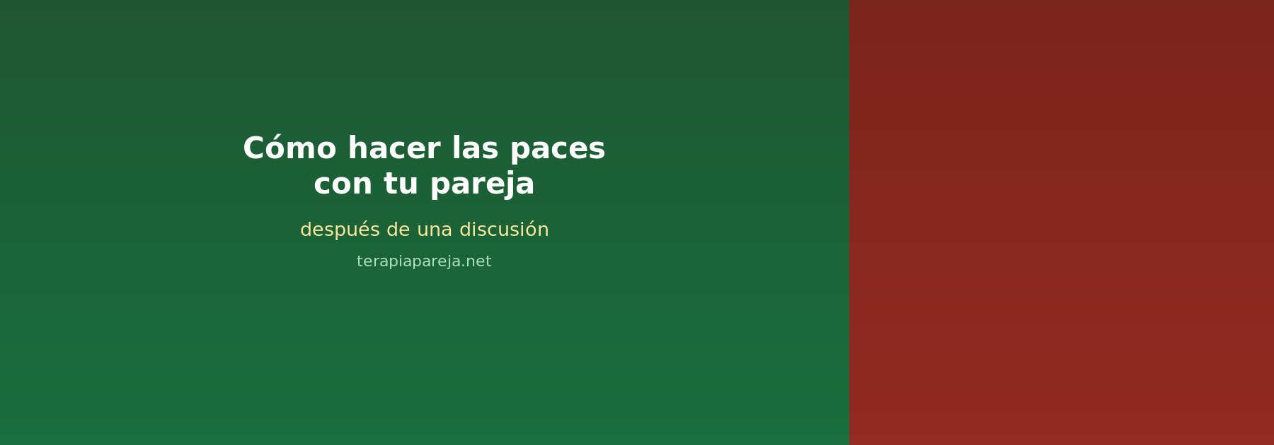 Cómo hacer las paces con tu pareja después de una discusión: pasos para reparar el vínculo