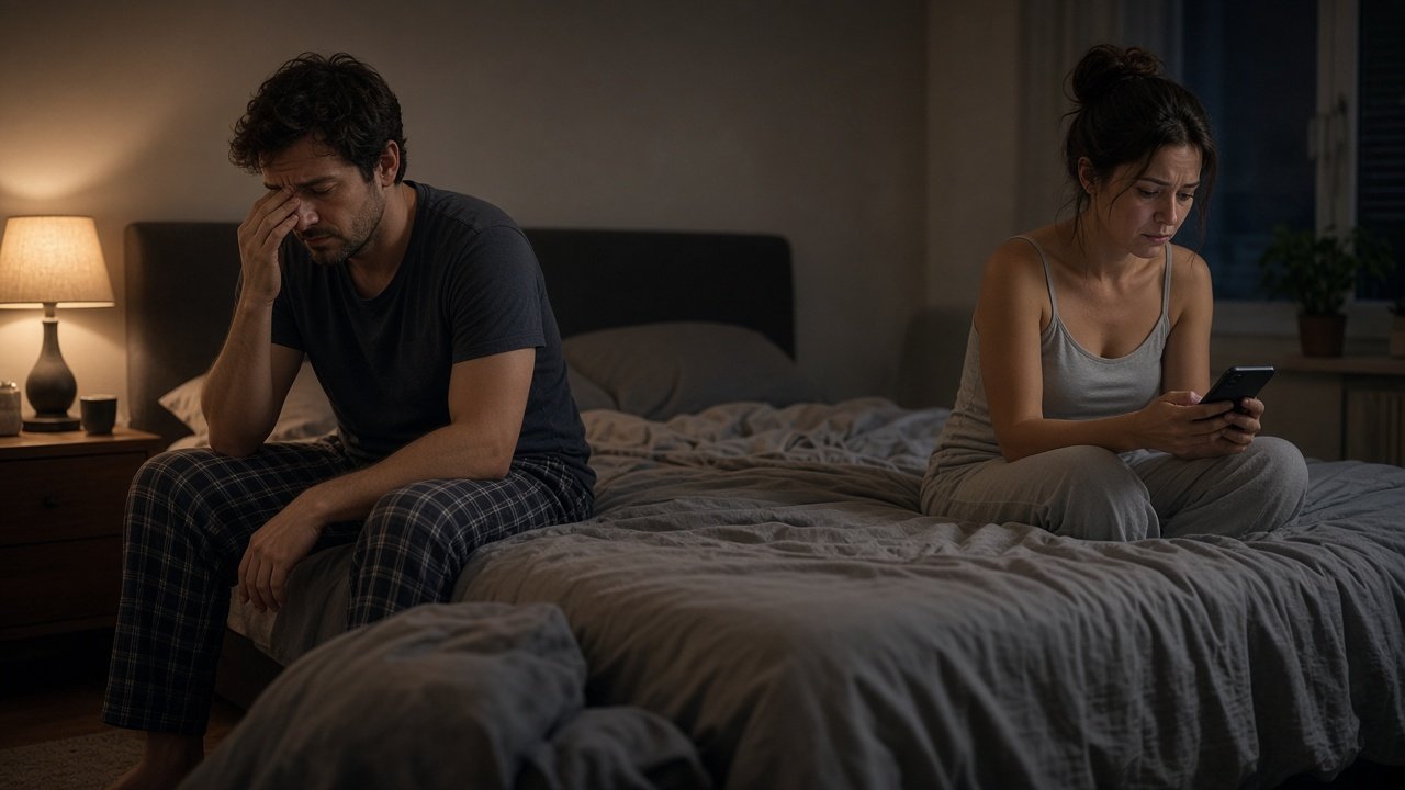 Sueño y discusiones en pareja: cómo el cansancio enciende conflictos (y qué hacer)