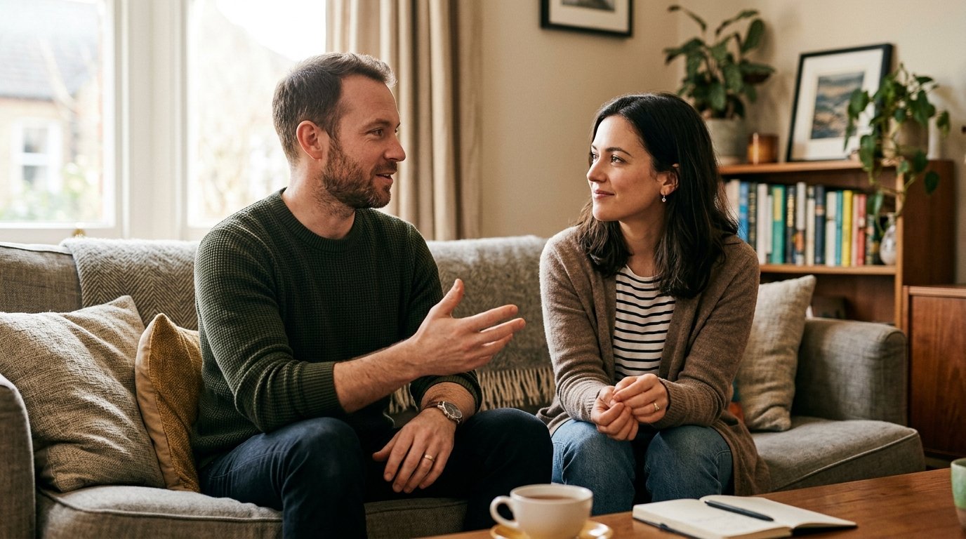 Pedir perdón en pareja: cómo disculparse de verdad (y qué no repara nada)